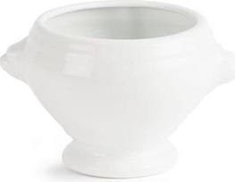 6X Olympia Whiteware Liūto galvos sriubos dubenys 475ml Porcelianiniai virtuvės indai