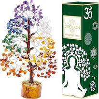 7 čakrų medis Krištolinis gyvybės medis Brangakmenių medis Feng Shui gydomieji kristalai Bonsai Laimingas žavesys Gimtadienio dovana moterims ir vyrams Namų ir biuro dekoras Meditacija Dvasinės dovanos mamai