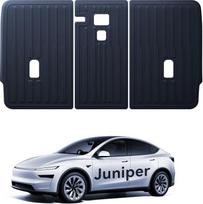 Antrosios eilės sėdynių atlošo užvalkalas "Tesla Model Y 2025-2026" "Juniper" visų oro sąlygų TPE sėdynių apsauga Vandeniui atsparus ir neslystantis galinės sėdynės užvalkalas "Tesla Model Y 2025-2026" "Juniper" priedai