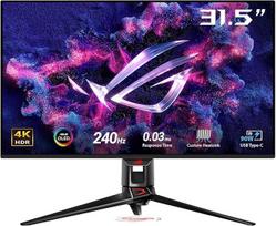 ASUS ROG Swift PG32UCDMZ 81,28 cm (32 colių) 4K žaidimų monitorius (QD-OLED skydelis, 3840 x 2160, 240 Hz, 0,03 ms atsako laikas, suderinamas su G-SYNC, VESA DisplayHDR 400, DisplayPort, HDMI, USB-C)