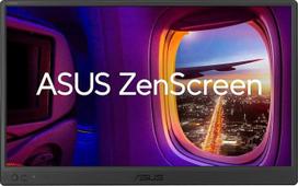 ASUS ZenScreen MB169CK - 15,6 colių nešiojamasis USB monitorius - "Full HD" 1920 x 1080, dvigubas C tipo, mini HDMI, automatinis pasukimas, lengvas dizainas, 360° stovas, "ZenScreen" dėklas - IPS skydelis, 16:9, apsauga nuo atspindžių