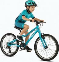 ATTABO Vaikiškas dviratis "Ease" 20 colių lengvas ir patvarus su maža iškyša Ergonomiškas BMX vairas "Shimano Altus" pavarų perjungimas ir patrauklūs saugos priedai