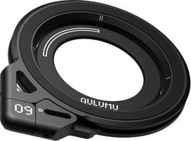 Aulumu G09 Mobiliojo telefono žiedo laikiklis "MagSafe Ring" 360° pasukamas mobiliojo telefono laikiklis ir stovas, aliumininis dvipusis magnetinis laikiklis "iPhone" 17 16 15 14 13 12 ir "Samsung" mobiliojo telefono dėklas, juodas