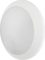 B-LED BARCELONA LED Fumagalli 35cm apvalus baltas IP66 vandeniui atsparus lauko sieninis šviestuvas su 2 E27 lizdais terasai, sodui, kiemui, balkonui