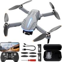 B16 GPS dronas su 4K kamera suaugusiesiems, bešepetėlinis variklis, 5G FPV RC kvadrokopteris su automobilio grįžimo ir automatinio sekimo funkcija, skrydžio laikas 50 minučių, C0 sulankstomas dronas pradedantiesiems, iki 249 g