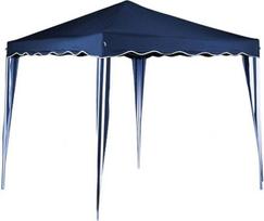 BAKAJI Pavillon, 3 x 3 m, faltbar, wasserdicht, zusammenklappbar, 3 x 3 m, Gartenzelt, wasserdichte Plane, Gestell aus Metall, Öffnung und Schließen durch Ziehharmonika, Modell Ischia