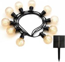 BAMBY LIGHT Solar-Lichterkette, anschließbar, 10 šiltų šviesos diodų, dimmbar, 8 m