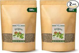 Biojoy BIO-Oregano (500 g), getrocknet und gerebelt, Paprastasis raudonėlis (Origanum vulgare) (Packung mit 2)