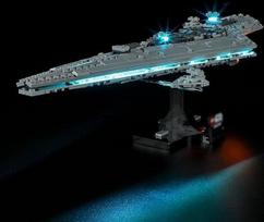 BRIKSMAX LED lemputė "Lego Super Star Destroyer Executor 75356" - suderinama su "Lego Star Wars" kaladėlių modeliu - be "Lego" rinkinio