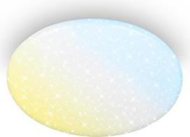 BRILONER - LED lubų šviestuvas su nuotolinio valdymo pulteliu, reguliuojamas apšvietimas, naktinė šviesa, nuo šiltai baltos iki šaltai baltos spalvos, itin ryškus, LED šviestuvas, lubų šviestuvas, svetainės šviestuvas, virtuvės šviestuvas, lubų apšvietima