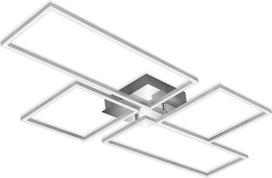 BRILONER - LED lubų šviestuvas su nuotolinio valdymo pulteliu, reguliuojamas nuo šiltos baltos iki neutralios baltos spalvos, LED šviestuvas, lubų šviestuvas, svetainės šviestuvas, miegamojo šviestuvas, virtuvės šviestuvas, 110 x 54 x 9,8 cm,