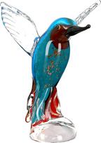 Casablanca Sculpture Figūrėlė Stiklo skulptūrėlė Dekoratyvinė figūrėlė - Žuvėdra, paukštis - Stiklas - Spalvotas - Aukštis 22 cm