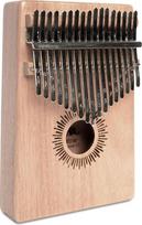 CASCHA Kalimba I Nykščio pianinas su 17 liežuvėlių I Pirštų pianinas su medžiaginiu krepšeliu Krepšys Valymo audinys Tuning Hammer ir muzikos lipdukas I Muzikos instrumentai Fortepijonas I Nešiojamas I 17 klavišų kalimba, HH 2146