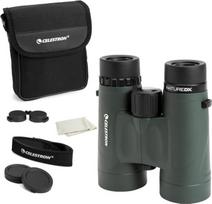 Celestron 71332-CGL Nature DX Fernglas, su 8 x 42 matmenimis, su BaK4 šerkšnu, 135x126x52mm, žaliai mėlynas
