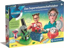 Clementoni 59083 Superscience laboratorija Clementoni-59083-Das, Įvairiaspalvė