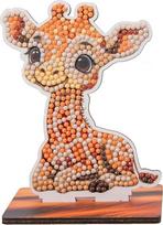 CRYSTAL ART Žirafos laukinių gyvūnų draugų rinkinys Craft Buddy