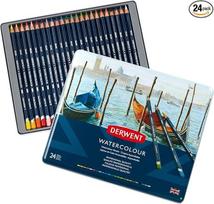 Derwent 32883 Akvareliniai pieštukai, įvairiaspalviai, 24 vnt.
