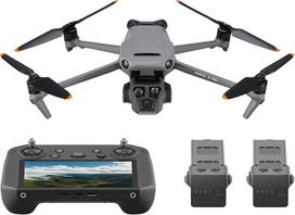 DJI Mavic 3 Pro Fly More Combo su DJI RC Pro (ryškus ekranas), 4/3 CMOS "Hasselblad" kamera, trimis išmaniosiomis skrydžio baterijomis, įkrovimo stotimi, ND filtrų rinkiniu, suaugusiesiems skirtu fotoaparatu dronu