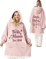 Dovanos mamai, Motinos dienos dovanos Hoodie antklodė geriausiai mamai, dovana mamai iš dukters ir sūnaus, laukiančios mamos dovana Kalėdų Motinos diena Gimtadienio dovanos mamai Motina žmona
