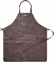 DRAKENSBERG 'Bob' Leder Grillschürze für Männer, Extra Gross, Übergröße, Herren, BBQ Lederschürze, hochwertig