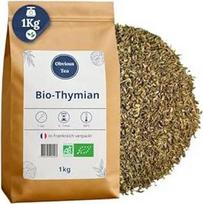 Ekologiški biri čiobreliai užpilams, vaistažolių arbatai ir kulinariniams prieskoniams - Thymus Vulgaris L - ekologinis ūkininkavimas - saldžiai aromatingas kvapas - pagaminta Prancūzijoje - maišas 1 kg (500 puodelių)