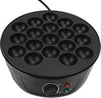 Elektrinė "Takoyaki" mašina, 18 apvalių formų, neprideganti danga, 750 W, 4 cm anga, skirta "Takoyaki" ir pyragams, ES kištukas