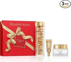 Elizabeth Arden Advanced Ceramide Nourishing and Anti-Ageing Kit 3 dalių 90 kapsulių Dienos serumas Youth Renewal SPF 15 Akių kontūro pakėlimas ir stangrinimas