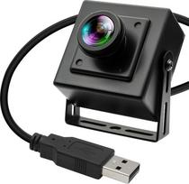 ELP 12 MP 4K USB kamera, 120 fps didelės spartos internetinė kamera su žvaigždžių šviesos funkcija, skirta prastam apšvietimui 185° plačiakampio "Fisheye" objektyvas, "Plug & Play", skirta "Lightburn" apžiūros mikroskopui ir 3D spausdintuvui