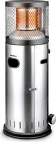 Enders Patio Heater Gas Polo 2.0, dujinis šildytuvas, terasos šildytuvas su nuolatiniu reguliavimu, Endur Reflection sistema, transportavimo ratukai, pakreipimo apsauga #5461