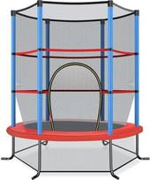 FANTASK 165 cm skersmens sodo batutas su apsauginiu tinklu, batutas, vidaus/ lauko batutas