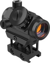Feyachi RDS-25 Red Dot Visor 4 MOA Red Dot Rifle Rifle Scope Airsoft Visor su 1 colio laikikliu medžioklei, airsoftui ir arbaletui