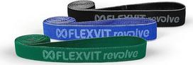 FLEXVIT Revolve - Kompakte Superbänder für Core-, Rotation- & Functional Training | Für Reha & Performance | Textilumwebt & robust