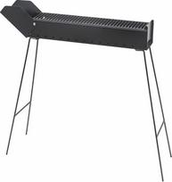 GALILEO BestBQ sulankstomas kepsninės kepsninė Geležinė kepsninė su rampa 74 x 14 x 76 cm