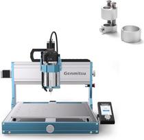 Genmitsu 3030-PROVer Ultra CNC+Router piešimo roboto įrankis, lengvai konvertuojamas į rašomąją mašinėlę, idealiai tinka CNC mėgėjams ir kūrybiniams projektams