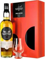 Glengoyne 12 Years - Timekeeper Set - Dovanų pakuotė su degustacine stikline - vienalyčių škotiškų viskių rinkinys (1 x 0,7 l)