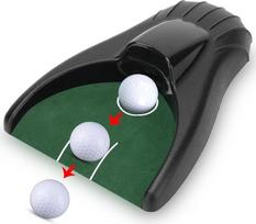 Golfas Putting Cup, Golfas Automatinis kamuoliukų grąžinimo mašina Putting Practice su automatinio grąžinimo skylė praktikuojasi namuose Biuro kiemo šalis