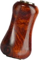 Griffknauf Holz Angelrolle Griff Griff Baitcast-Knauf Ersatzteil Zubehör Natürliches Baitcasting Komfortable Angel-Upgrades