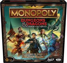 Hasbro Gaming Monopoly Dungeons & Dragons: Honor Among Thieves, Inspirado en la película D&D, Juego de Mesa Monopoly D&D para 2 a 5 Jugadores, Edades de 8 años en adelante