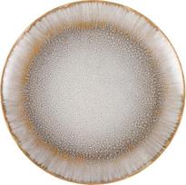 Hazel & Bos Juntos 6 lėkščių rinkinys Porceliano lėkštės su raštu 27 cm Blanco Artico didelės apvalios pagrindinės vakarienės lėkštės