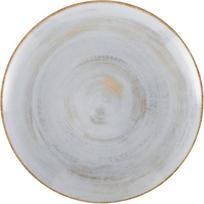 Hazel & Bos Juntos 6 porcelianinių lėkščių rinkinys su raštu 27 cm Madera didelės apvalios pagrindinės vakarienės lėkštės