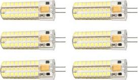 HEEPDD G4 LED lemputė, greitas šilumos išsklaidymas 700LM 72 LED silikoninė G4 lemputė 7W 360 laipsnių apšvietimas Stalo lempa Lubų lempa Pakabinama lempa (balta)