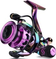 Įvairiaspalvė Carbon Drag Spiningo žvejybos ritė 12+1BB 6.0:1 Didelio greičio sūriavandenės/šėliavandenės karpių žūklės ritės