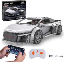 JAMARA 402898 CADA Audi R8 Coupé 1:14, 2,4 GHz plytos, žaislinis automobilis, automobilio modelis, lenktyninis automobilis, sportinis automobilis vaikams nuo 6 metų, RC nuotolinio valdymo pultelis, dovanų idėja, dvigubas režimas, detalus