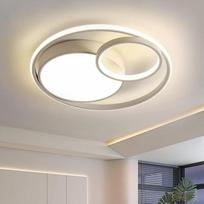JDONG LED lubų šviestuvas 50 cm apvalus lubų šviestuvas baltas 54 W gyvenamojo kambario šviestuvas reguliuojamas su nuotolinio valdymo pulteliu 3000-6500 K spalvos temperatūra nuolat reguliuojamas lubų apšvietimas miegamajame valgomajame