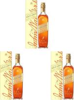 Johnnie Walker Gold Label Blended Scotch Whisky | Scottish Enjoyment | From the Four Corners of Scotland Straight into the Glass | 40% Vol | 700 ml Single Bottle (3 pakuotės)