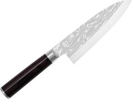 KAI Shun Pro Sho Deba japoniškas virtuvinis peilis 16,5 cm ilgio ašmenimis - A 10 plienas 61 (±1) HRC - Pakka Wood Black - rankų darbo, vienpusis pjovimas - pagamintas Japonijoje