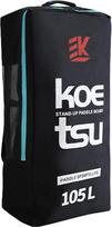 Kelioninė kuprinė pripučiamai irklentei, SUP Stand Up Board, krepšys, kuprinė per petį, 80/105/125L (neprivaloma)