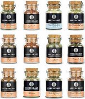 Kopūstų prieskonių rinkinys su 12 prieskonių: Prieskonių rinkinys: "Best of Ankerkraut 3", gardūs ingredientai įvairiems skoniams virtuvėje ir ant grotelių, greitai paruošite mėsą ir daržoves.