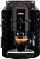 Krups automatinis espreso aparatas YY8125FD Pupelių kavos malūnėlis su rankiniu 15 barų slėgiu juodas