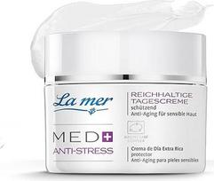 La mer MED+ Anti-Stress Rich Day Cream - veido kremas su vitaminu E ir taukmedžio sviestu - intensyvi priežiūra - mažina oksidacinį stresą ir apsaugo nuo žalingo aplinkos poveikio - 50 ml